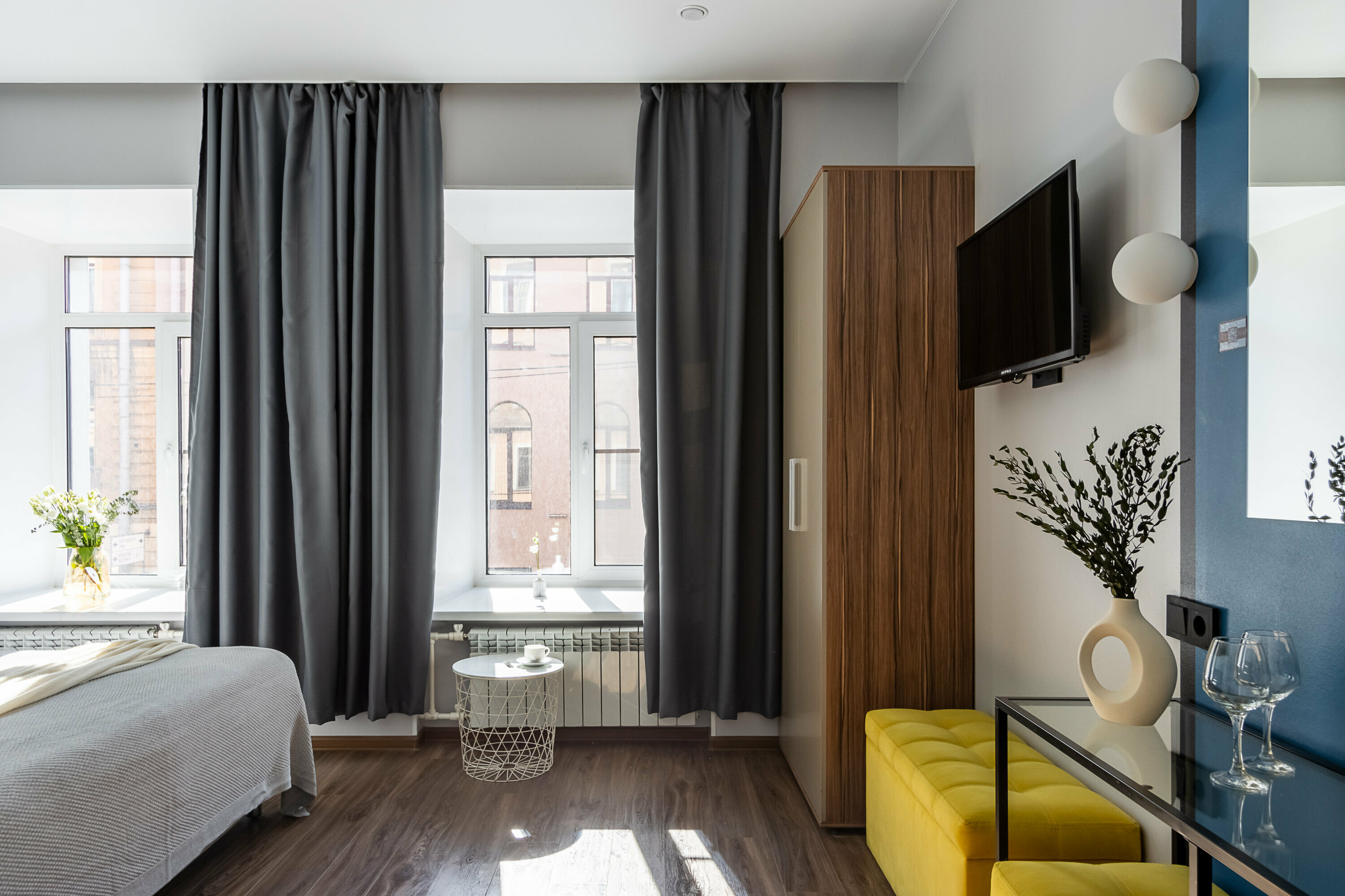 Стандартный номер с 1 двуспальной кроватью