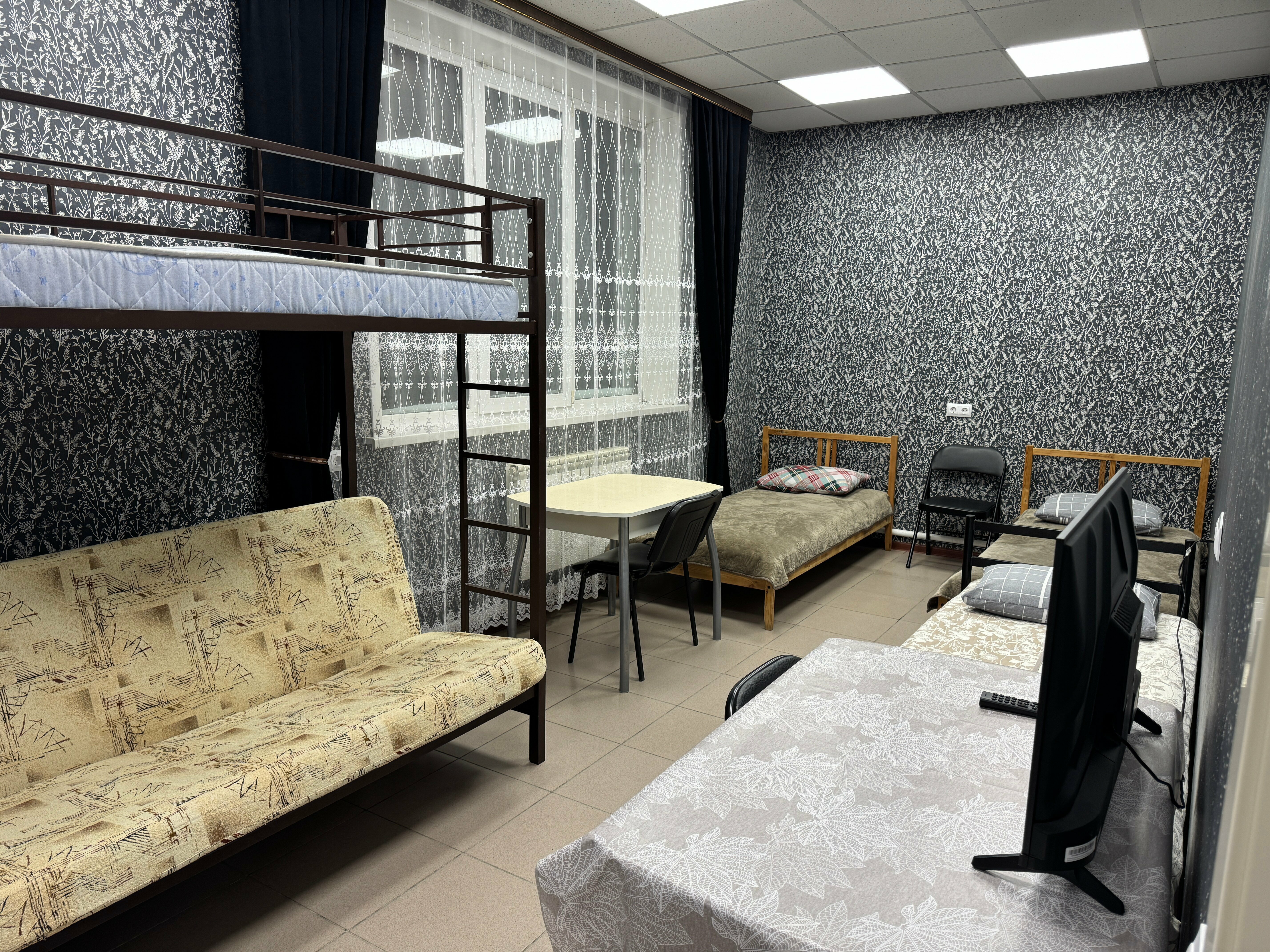 6ти местный номер с душем