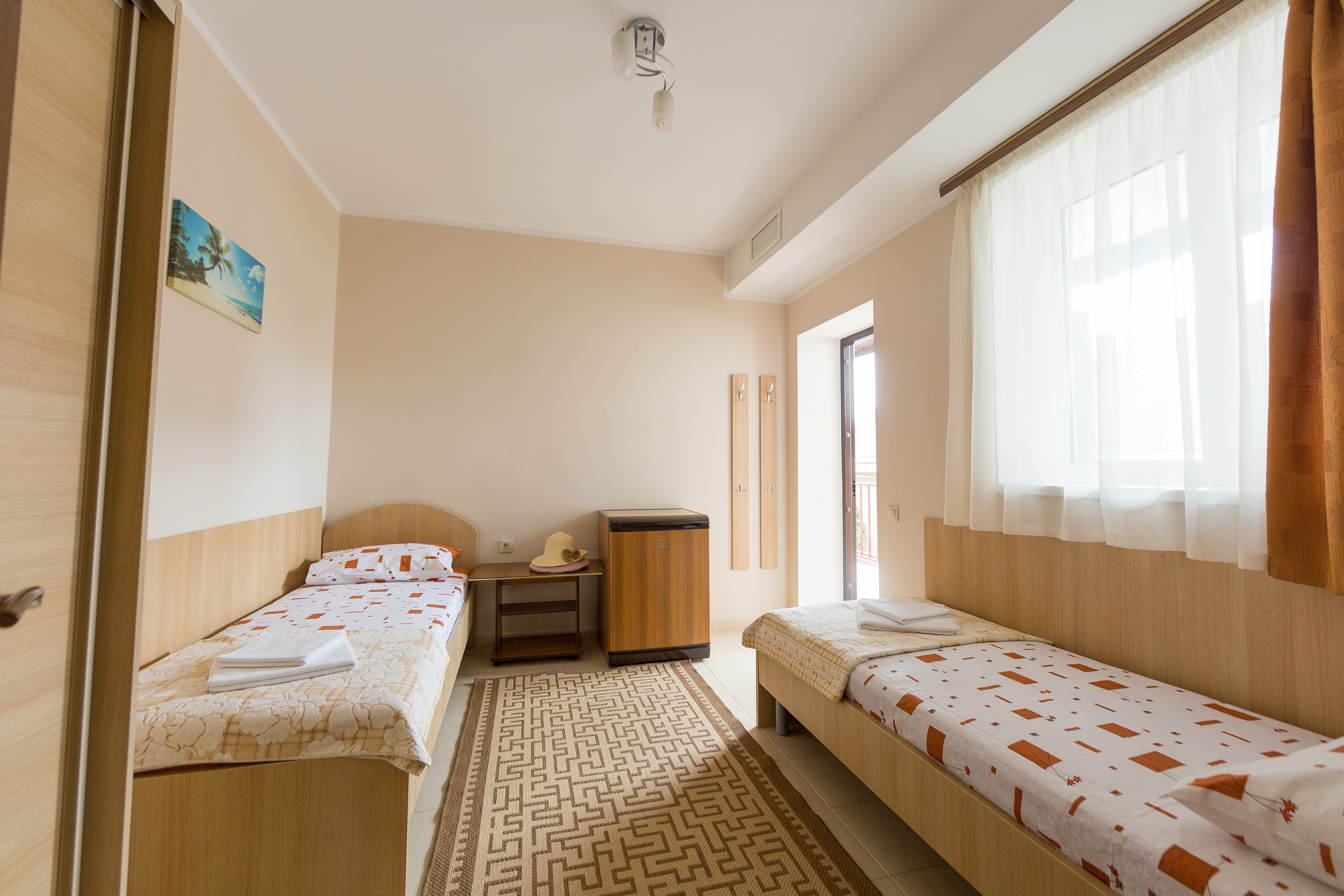 Двухместный номер с 2 отдельными кроватями