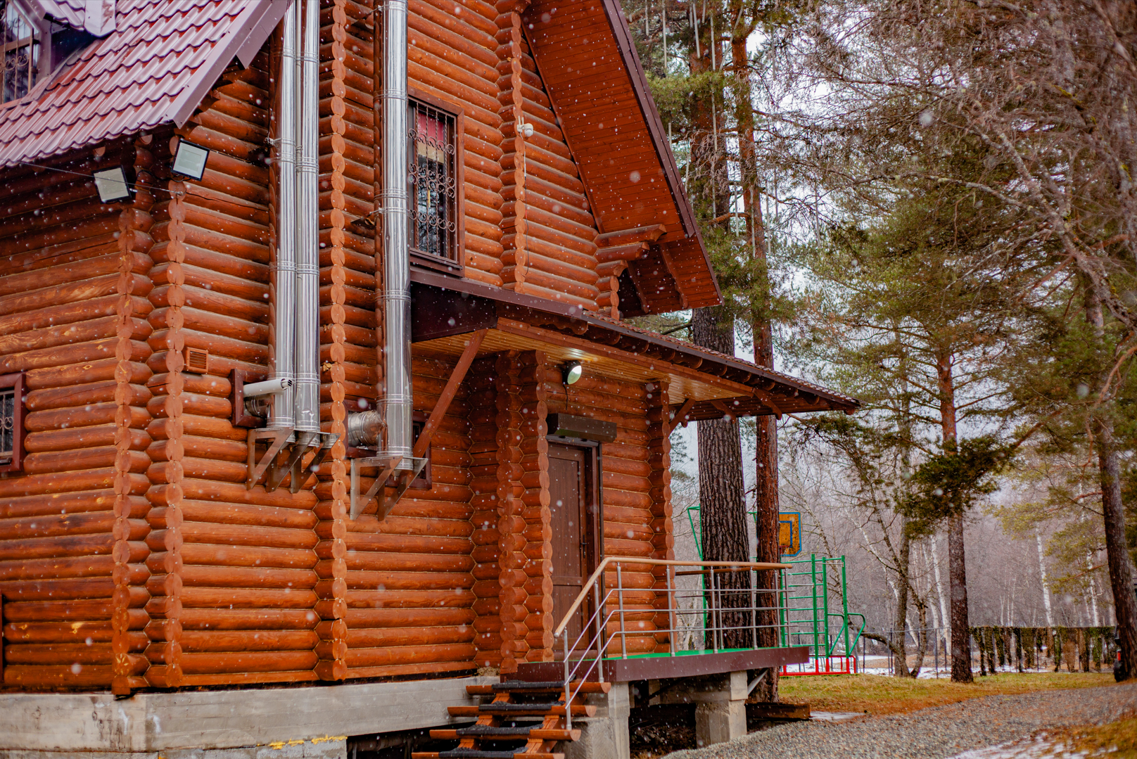 Коттедж с видом на горы