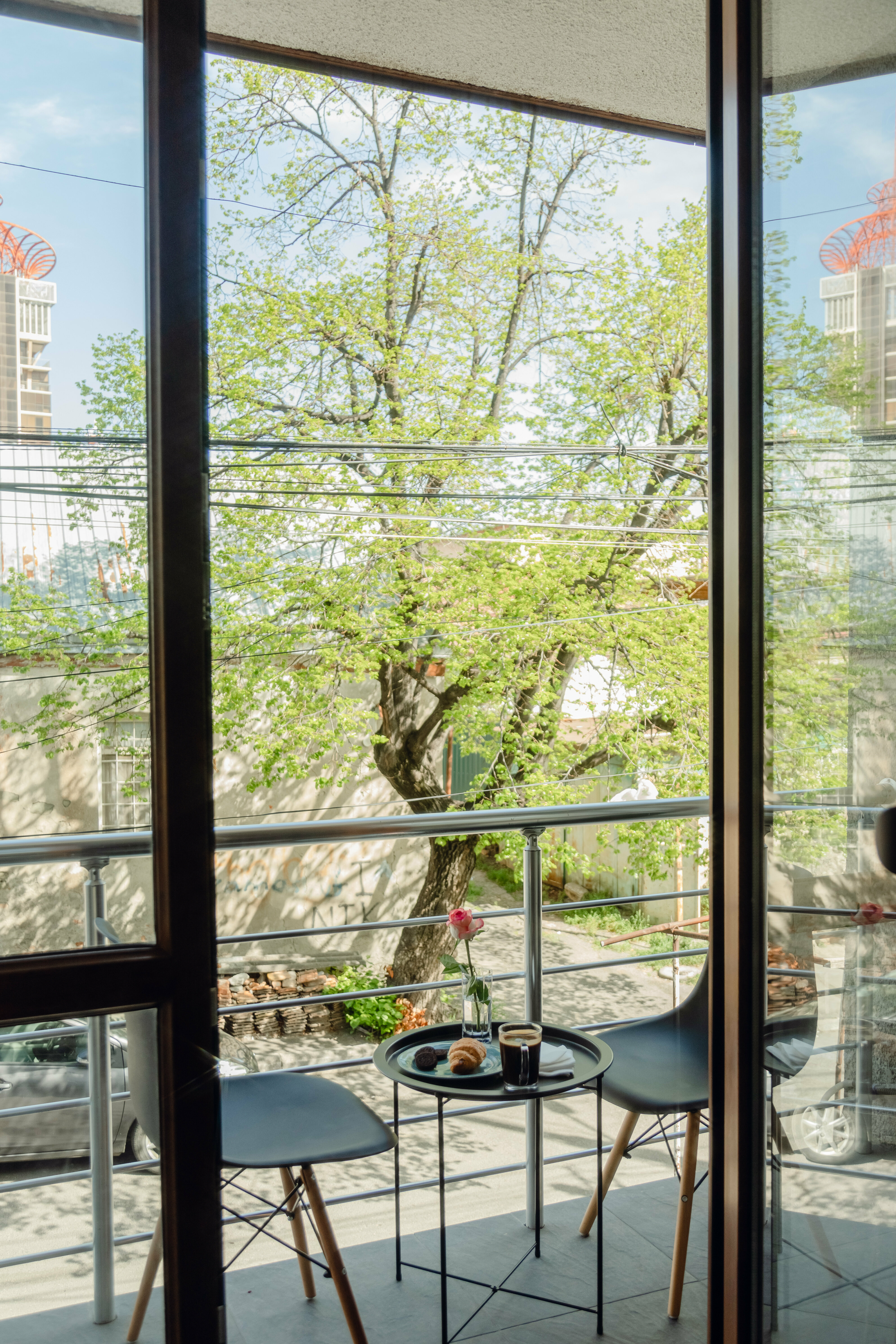 Двухместный номер с 1 кроватью или 2 отдельными кроватями, вид на город