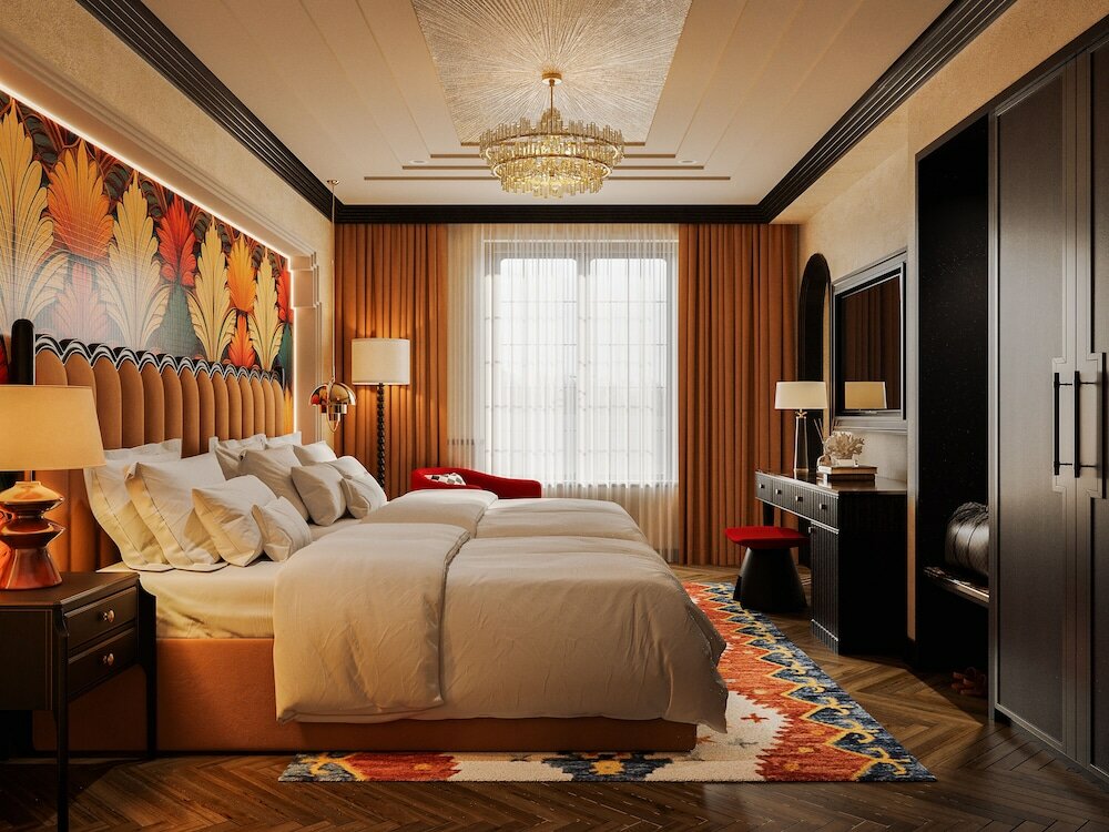 Deluxe Triple Room, Courtyard View