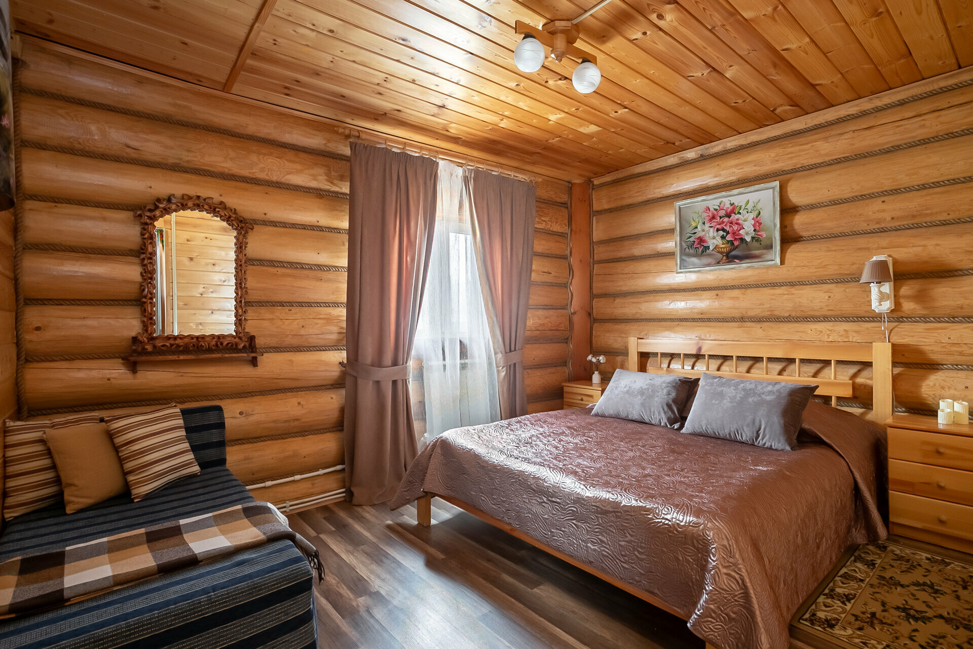 Коттедж вологодский с камином и баней №5