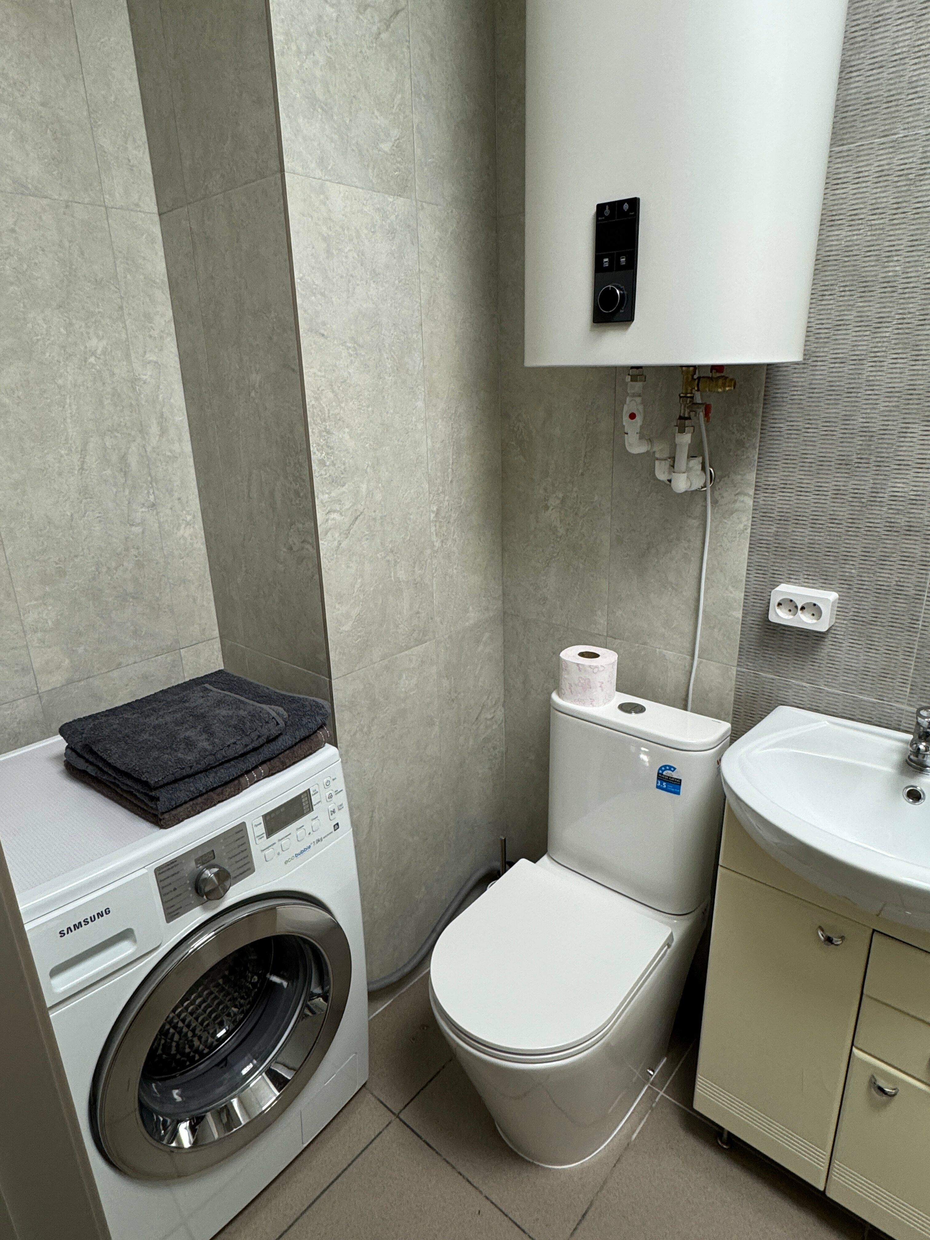 Одноместный номер, кухня + душ