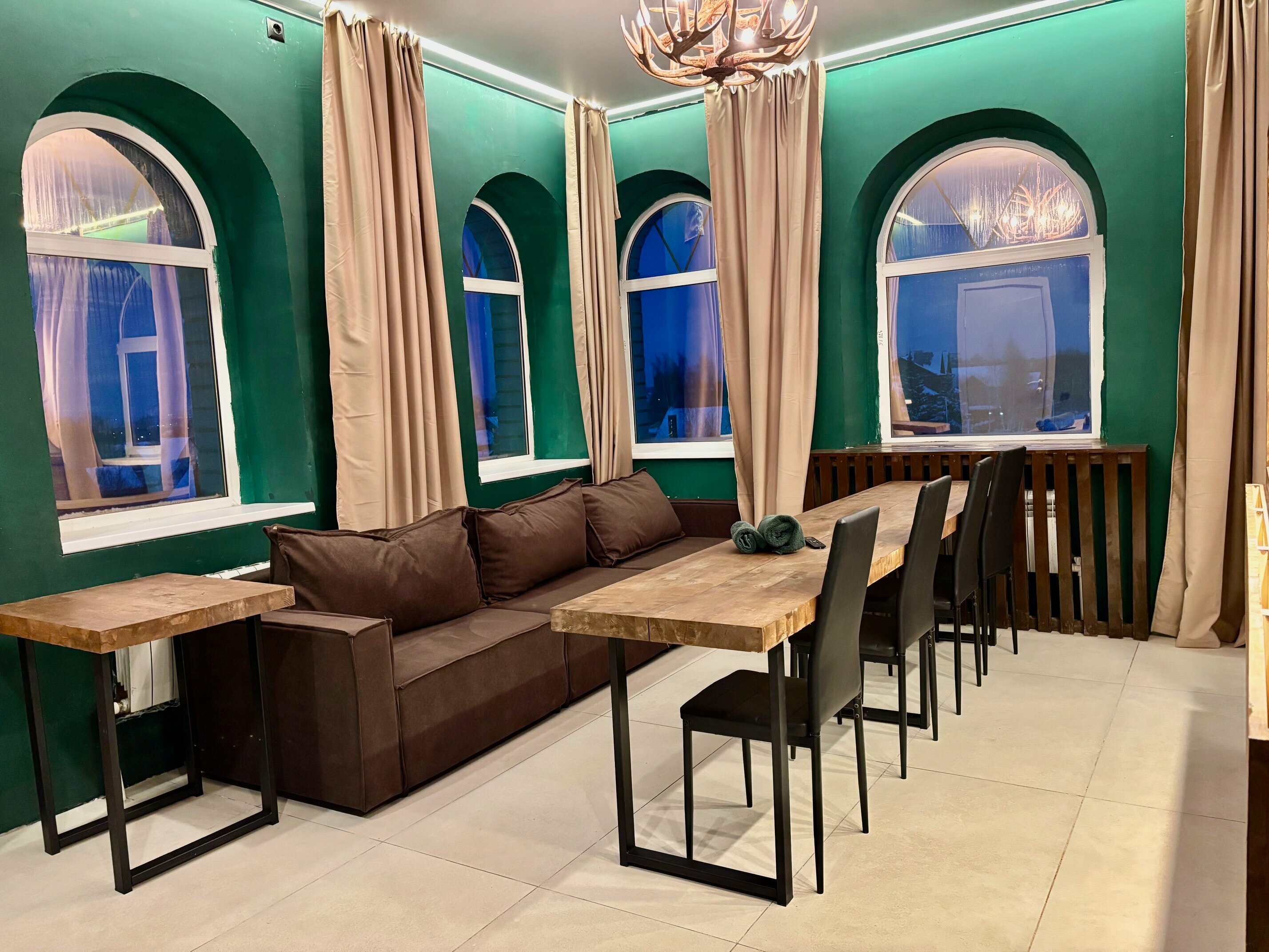 Апартаменты с 1 спальней