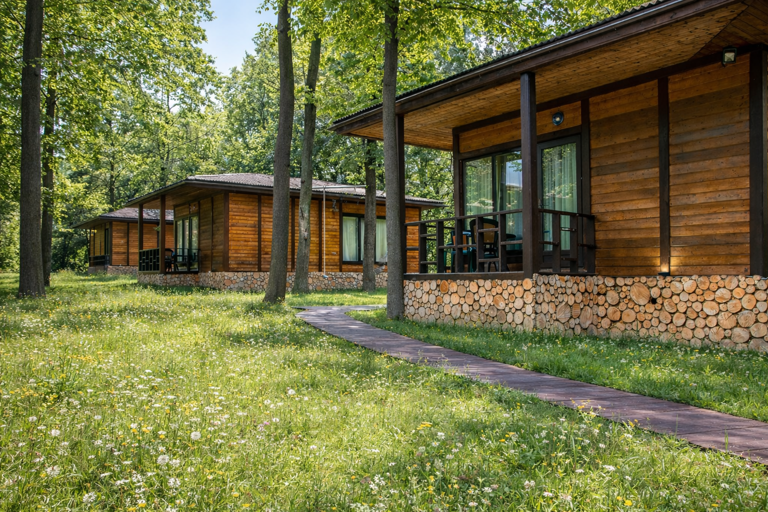 Одноэтажный коттедж