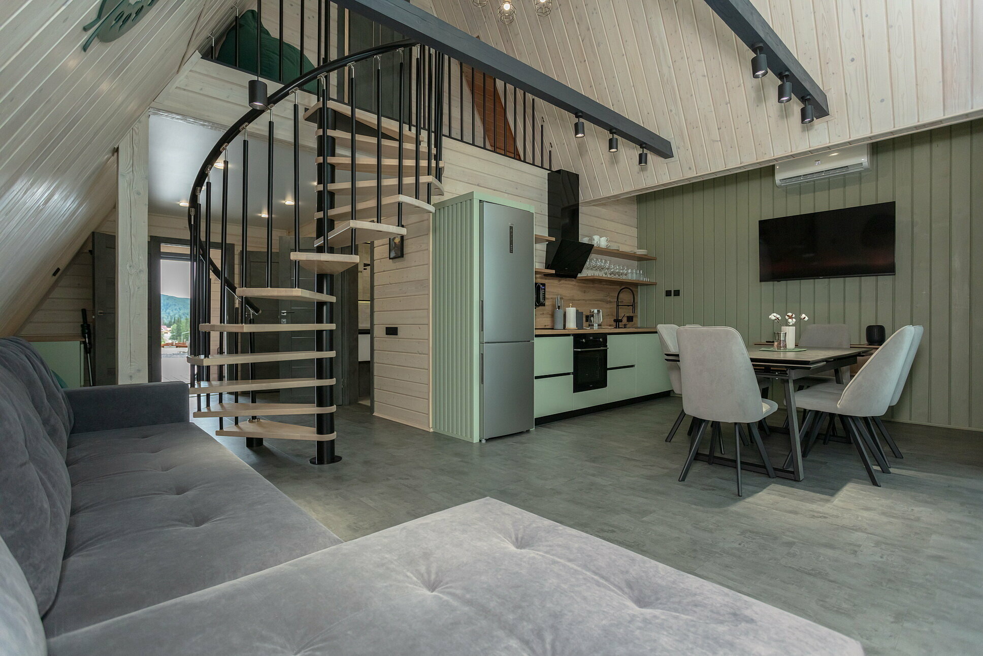 Дом с видом на горы