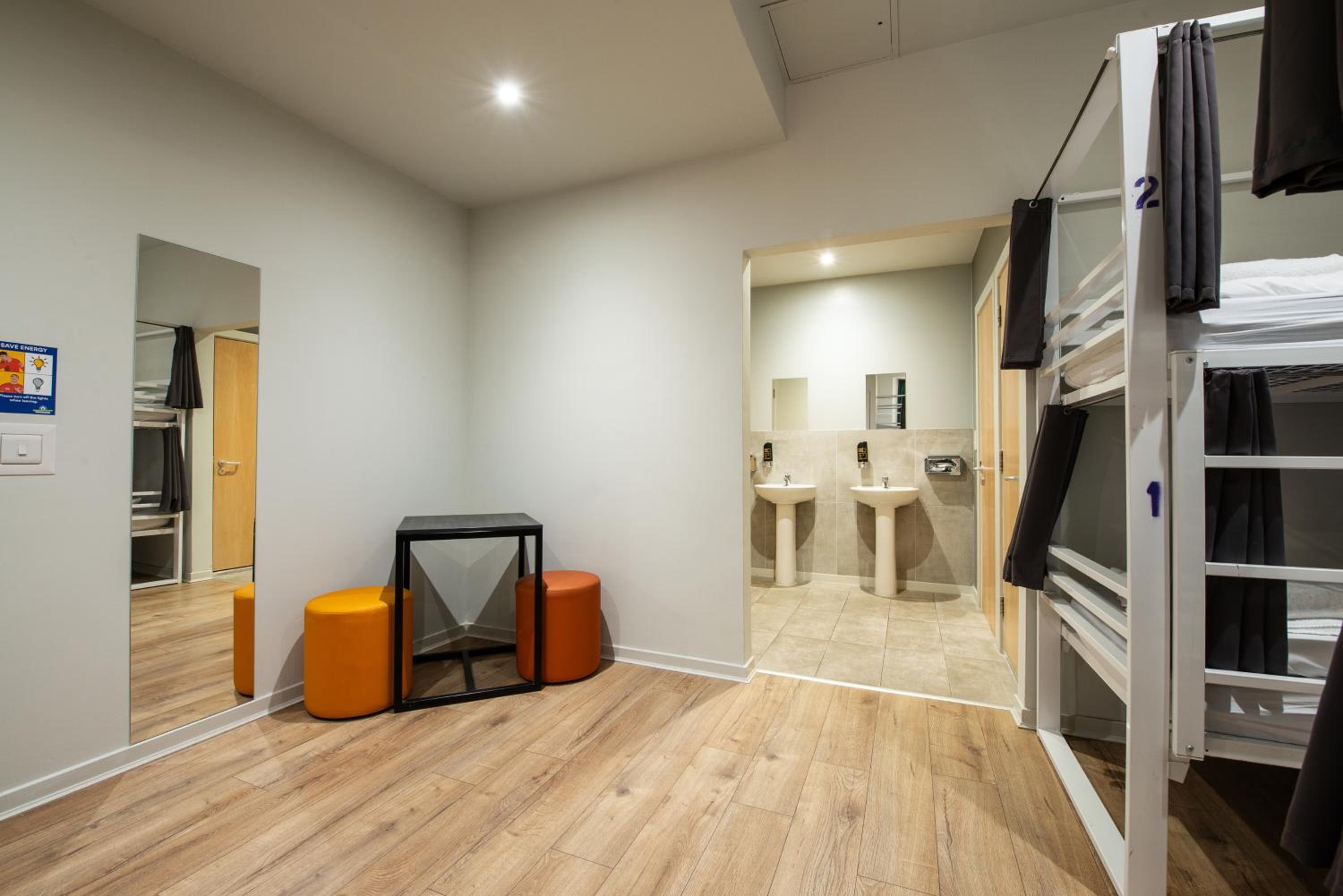 Bed in 12-Bed Dormitory Room