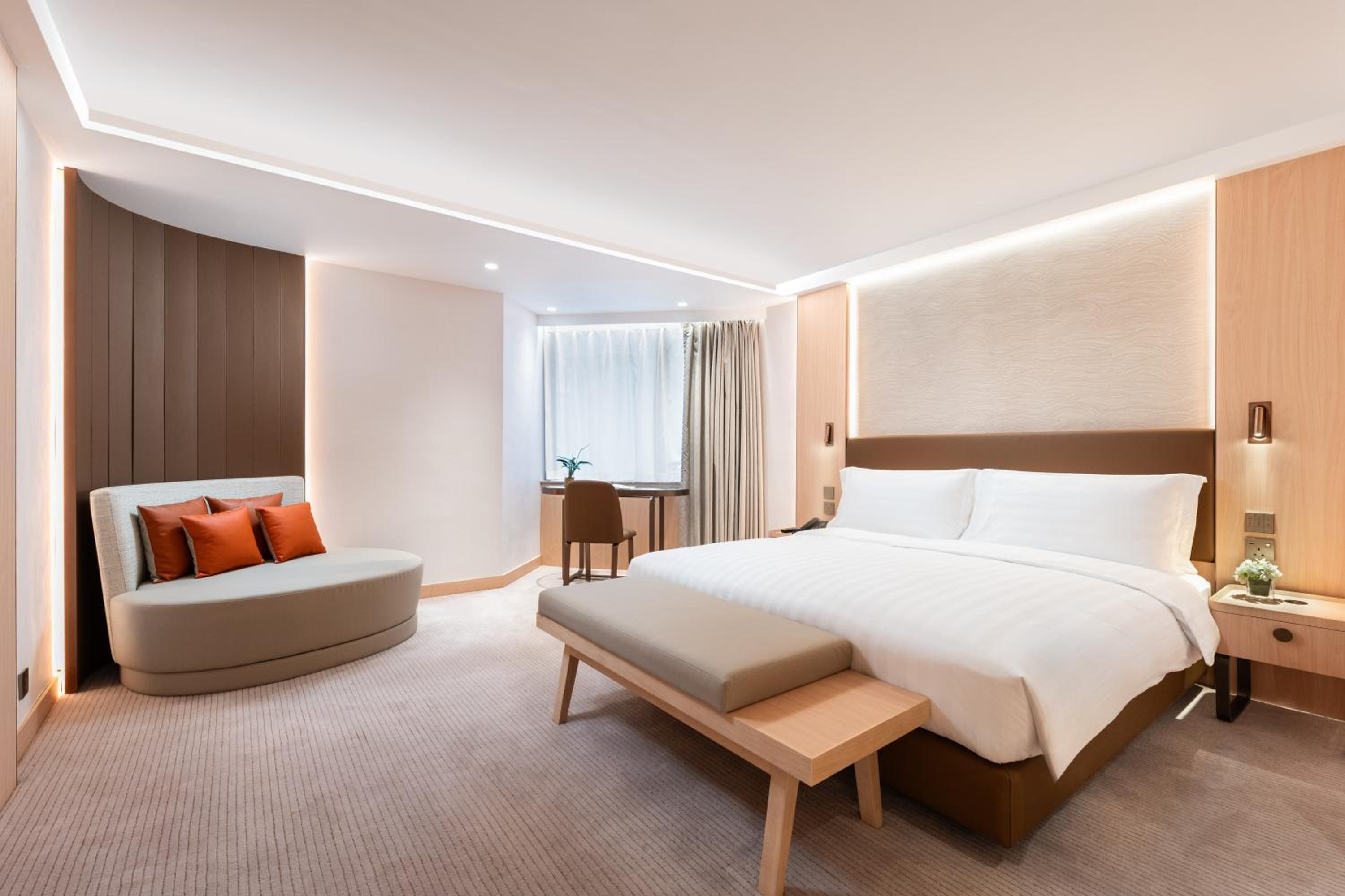 New Revenoerated Non Smoking City View Deluxe Room with Queen bed