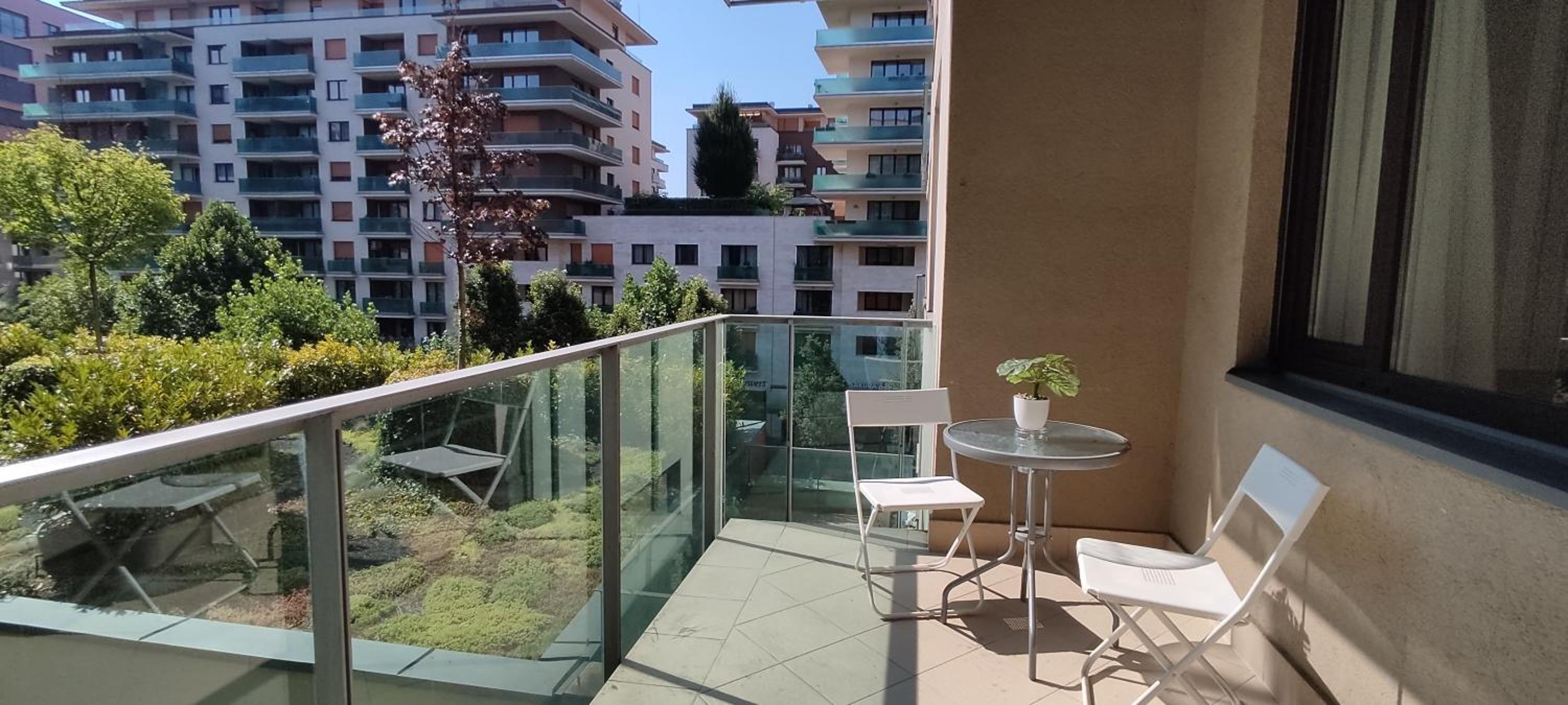 One-Bedroom Apartment for 1-2 people with balcony