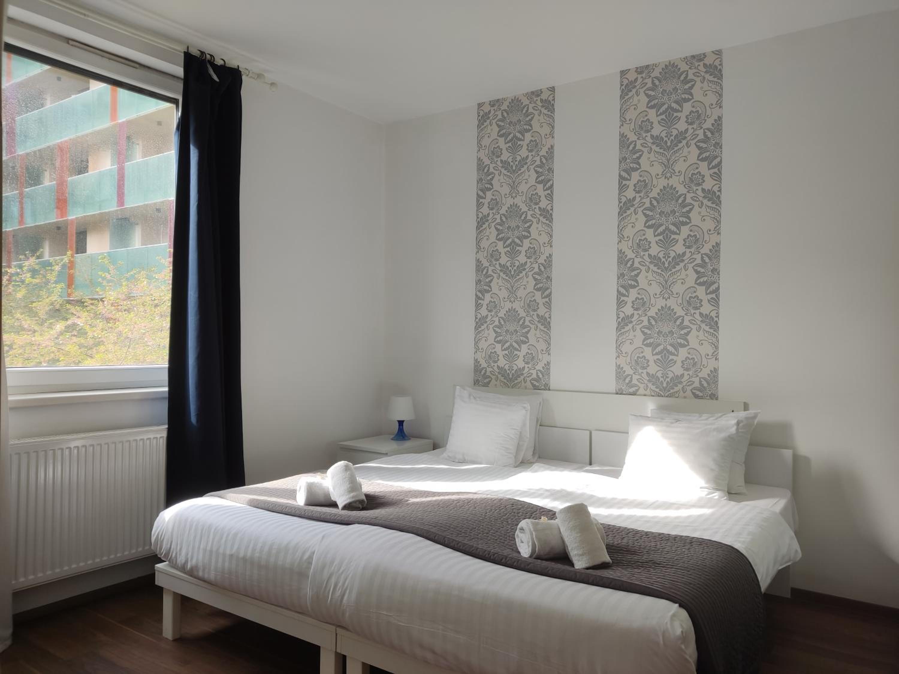 Two bedrooms with Balcony