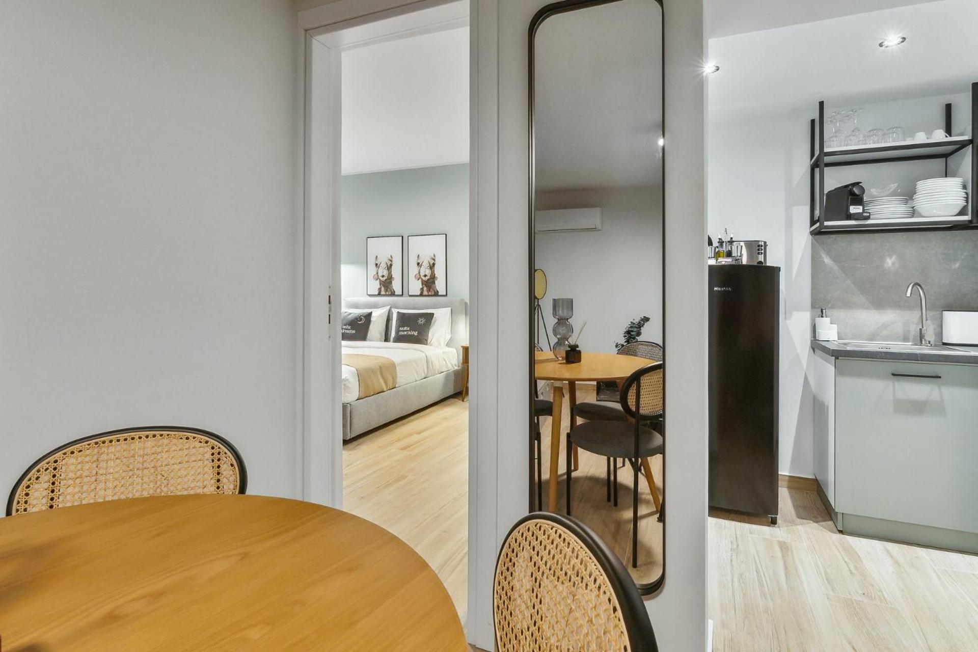 One-Bedroom Apartment with sofa bed