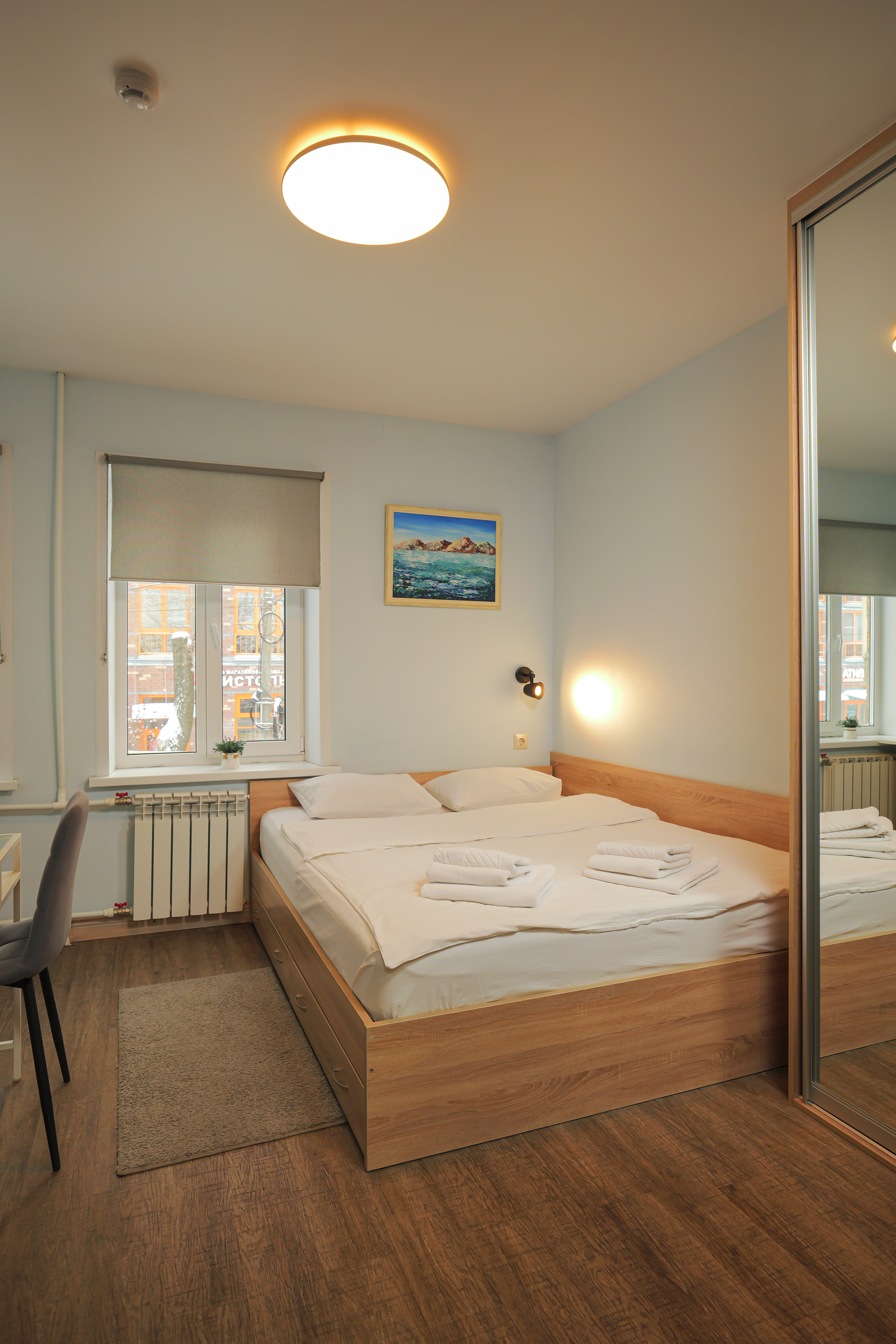 Номер с кроватью размера «queen-size»