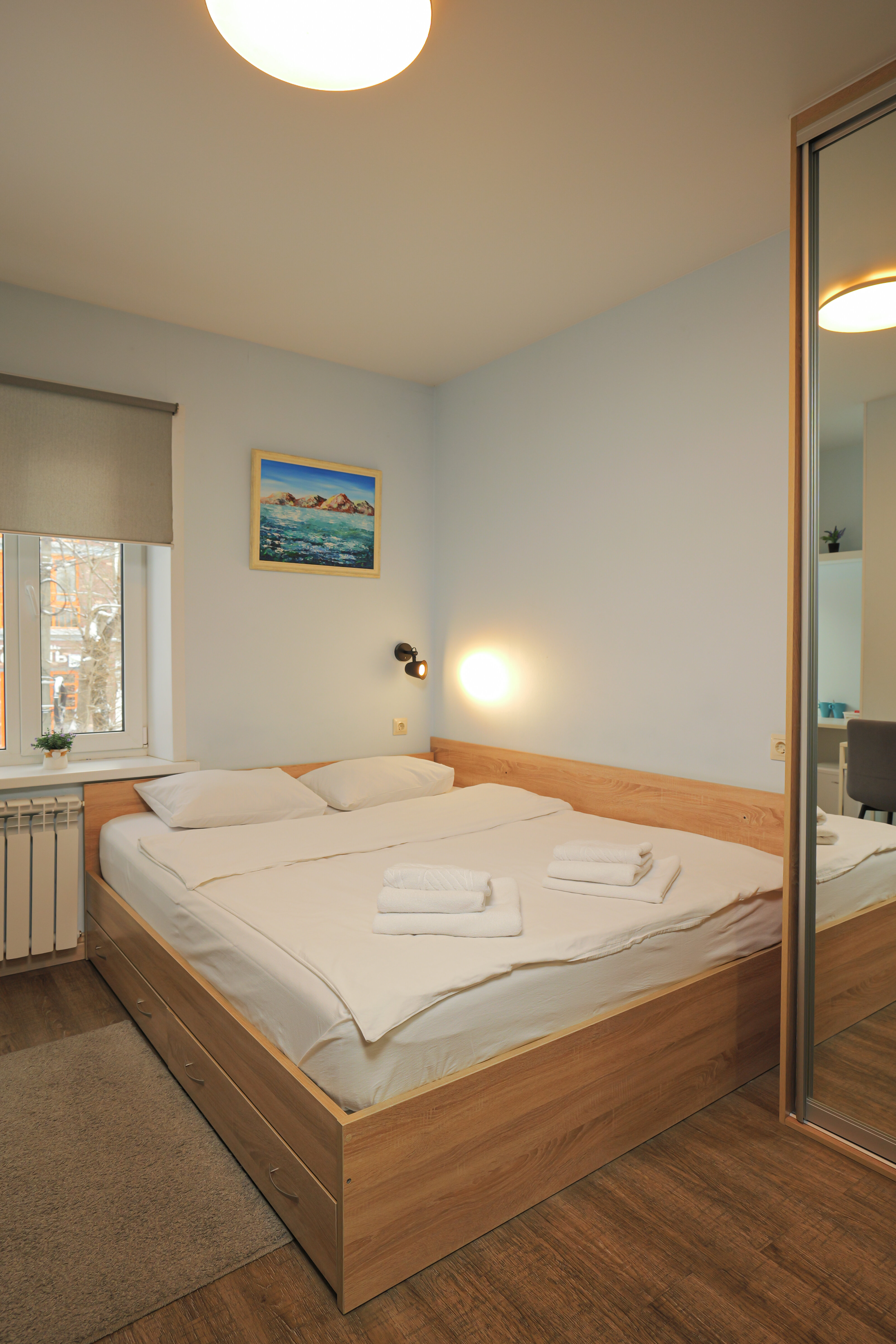 Номер с кроватью размера «queen-size»