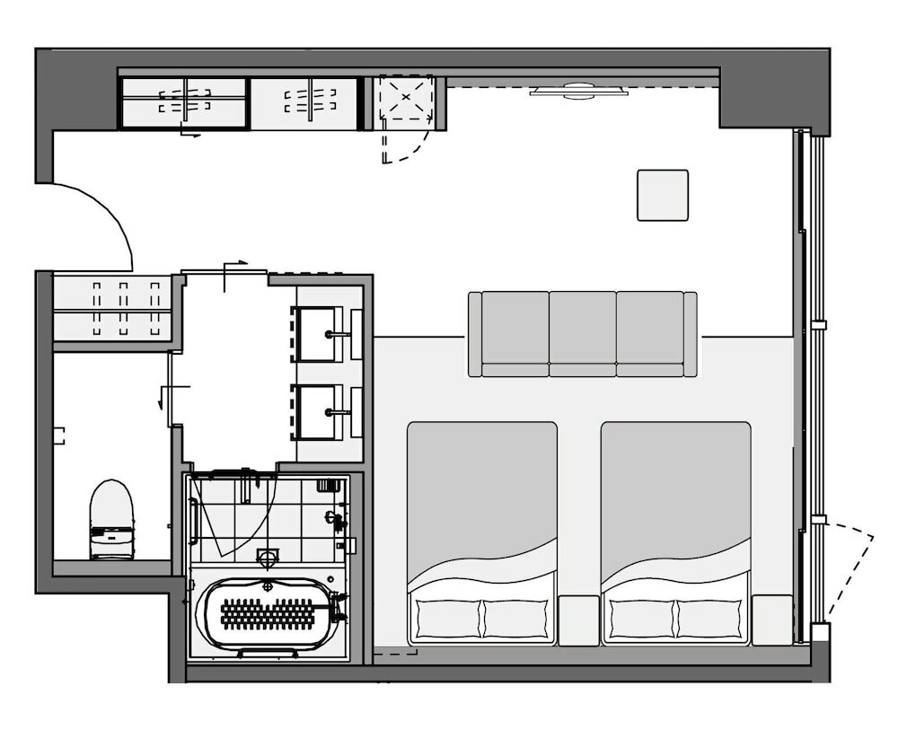 Executive Twin Room, Non Smoking, Bathtub