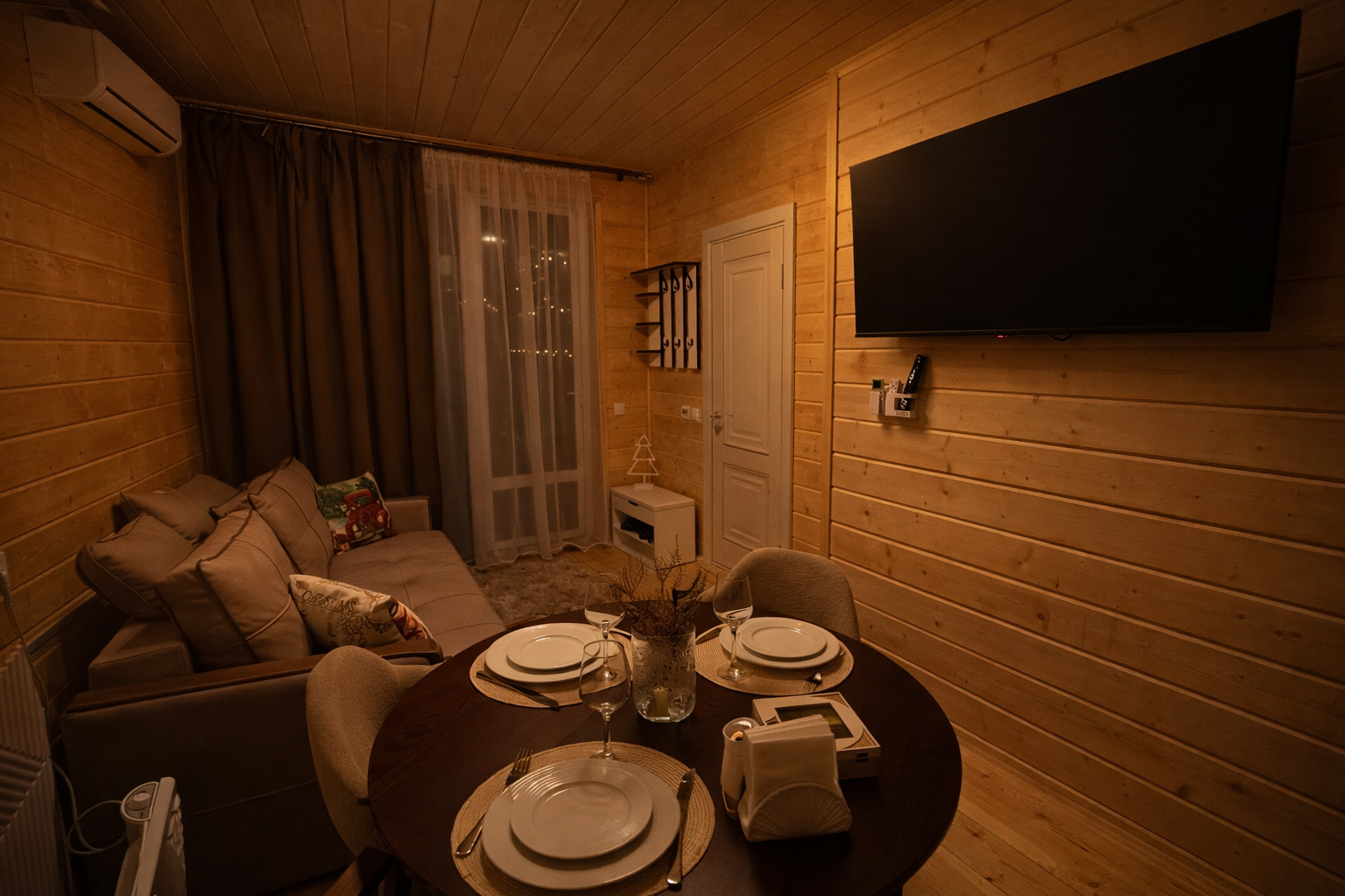 Дом с видом на горы