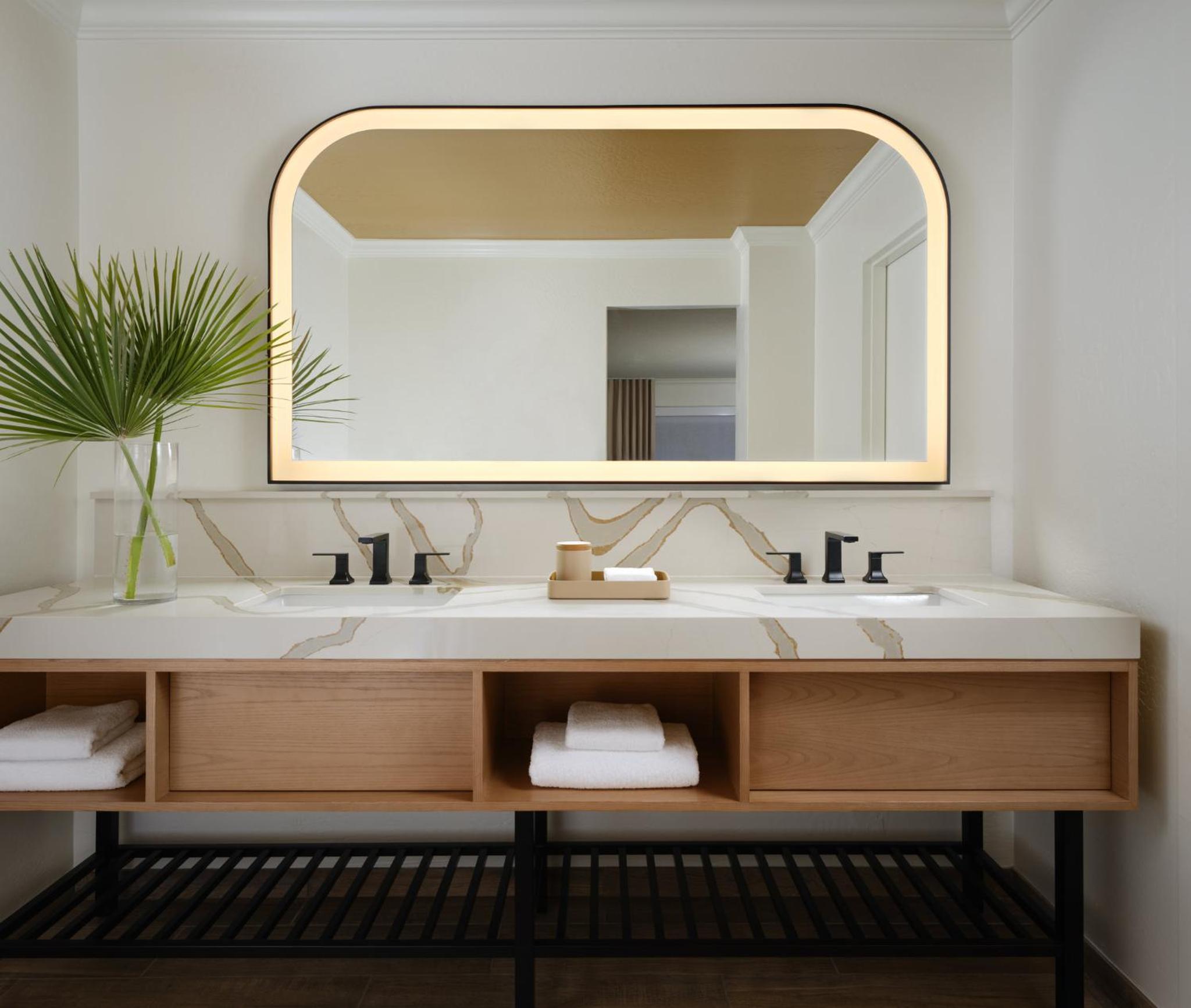 King Room with Two King Beds and Courtyard View