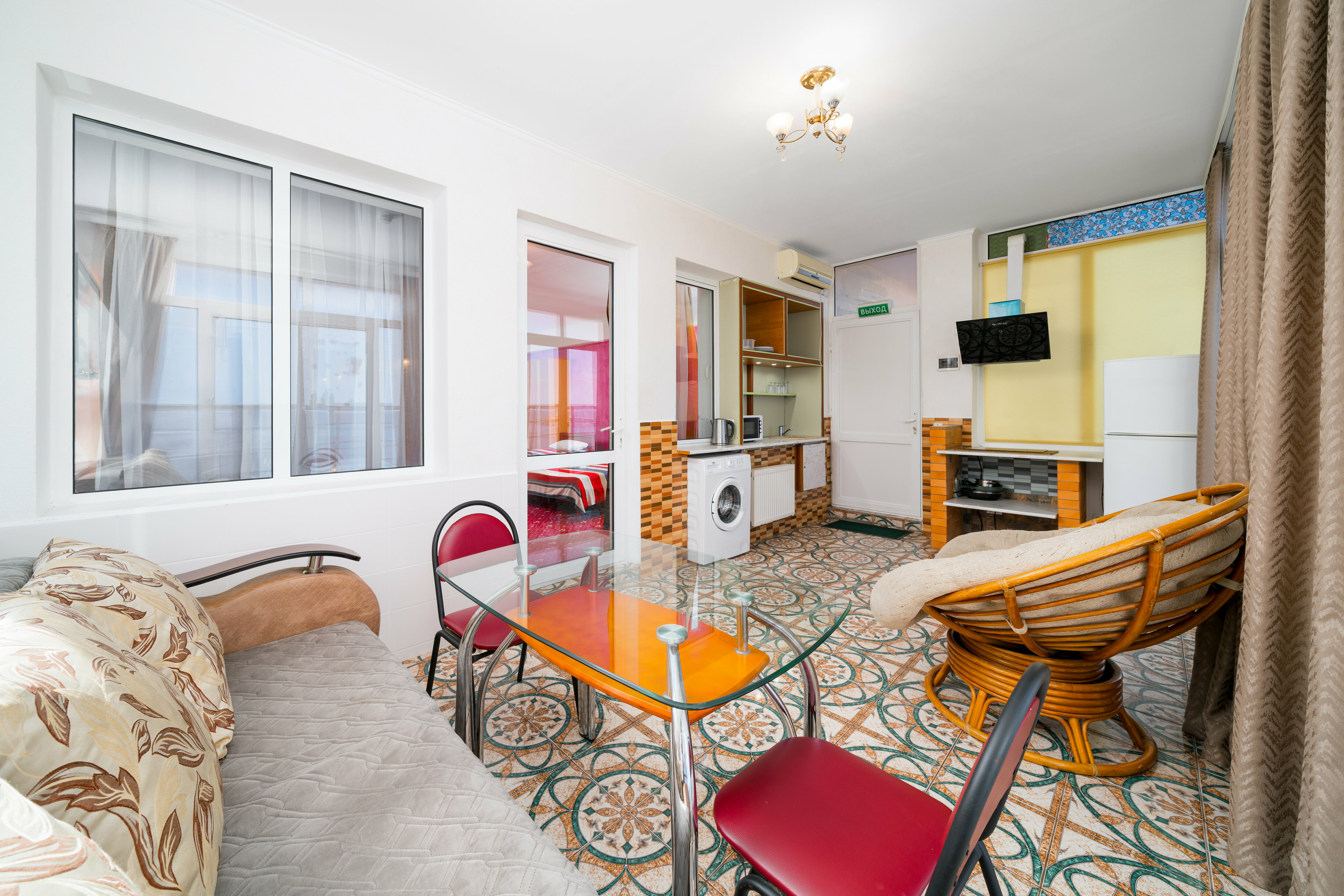 Апартаменты с видом на море