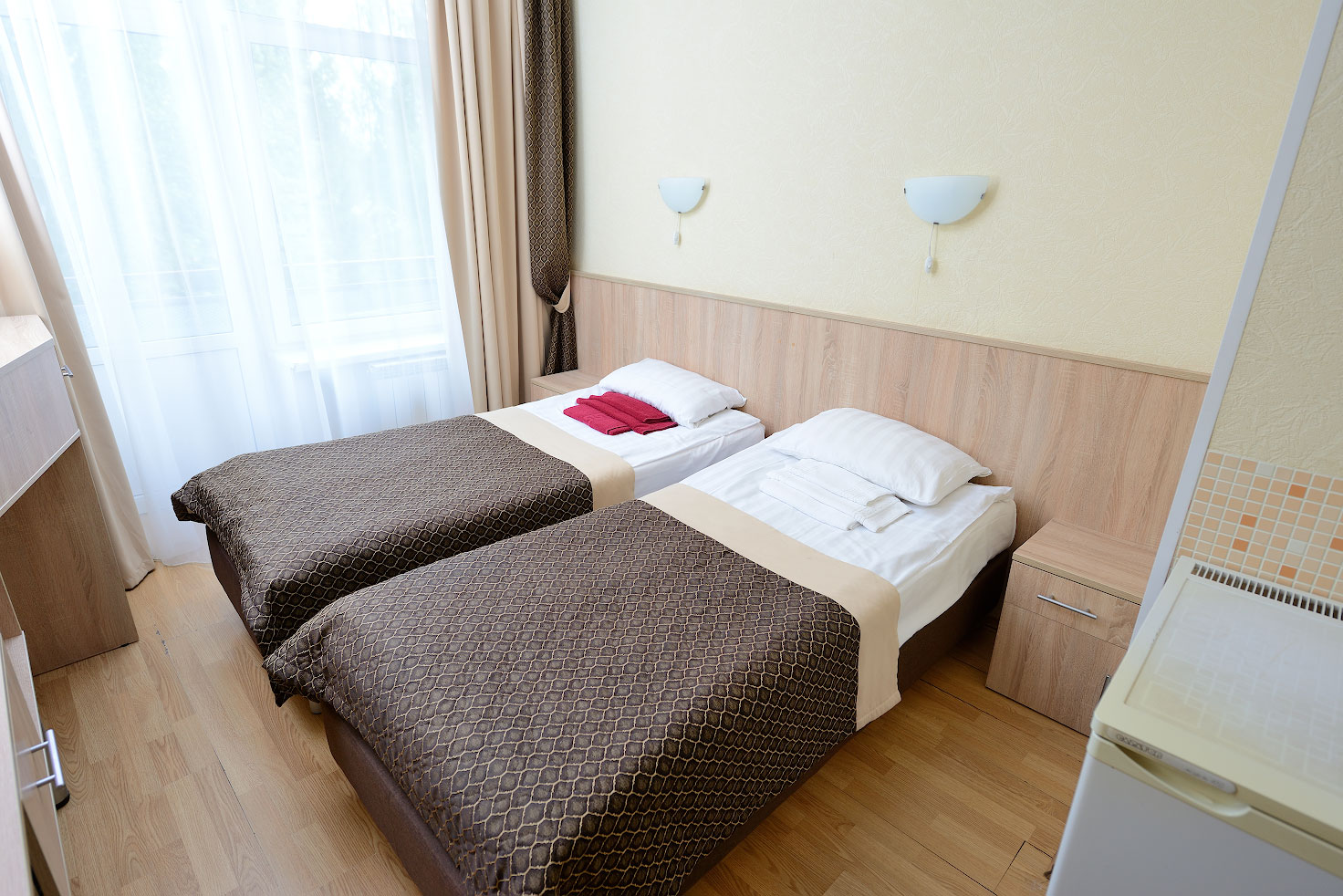 Двухместный номер с 2 отдельными кроватями