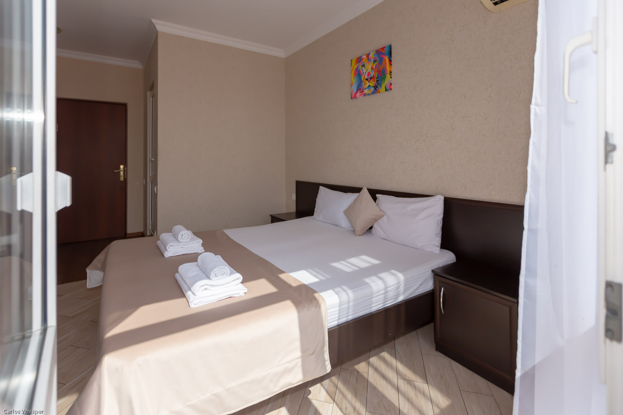 Трехместный номер с балконом