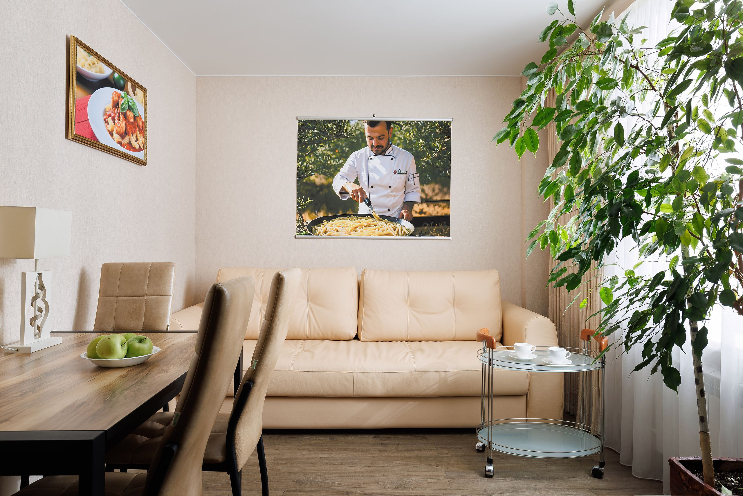 Апартаменты с 1 спальней