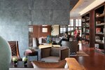Клубный номер, 2 односпальные кровати, вид на реку в Mandarin Oriental Pudong