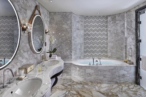 Номер «Делюкс», 1 двуспальная кровать «Кинг-сайз» в Mandarin Oriental, Doha