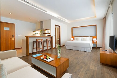 One-bedroom Studio King City view в A La Carte Da Nang Beach