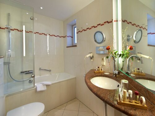 Номер с 2 односпальными кроватями в Hotel Torbrau