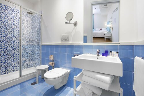 Двухместный номер с 1 двуспальной кроватью, 1 двуспальная кровать в Hotel Regina Sorrento