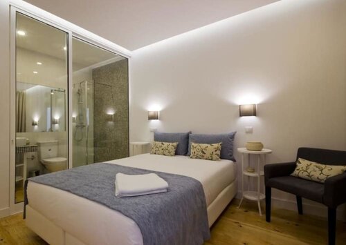 Двухместный номер с 1 двуспальной кроватью (Interior) в MyStay Porto Bolhão