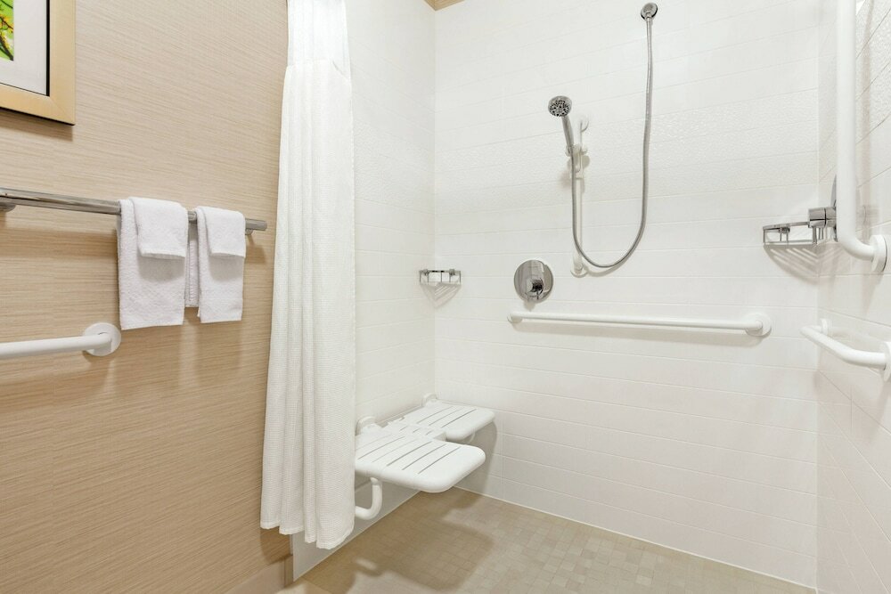Room, 1 King Bed (Mobility/Hearing Access, Roll-In Shwr)