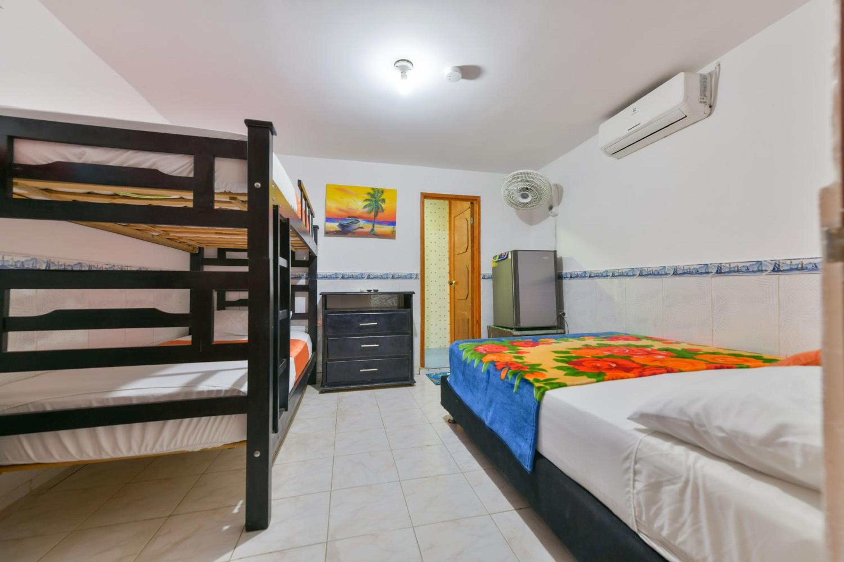 Quadruple Room with Private Bathroom