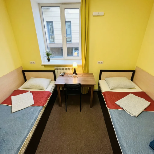 Двухместный номер с 2 отдельными кроватями и душем