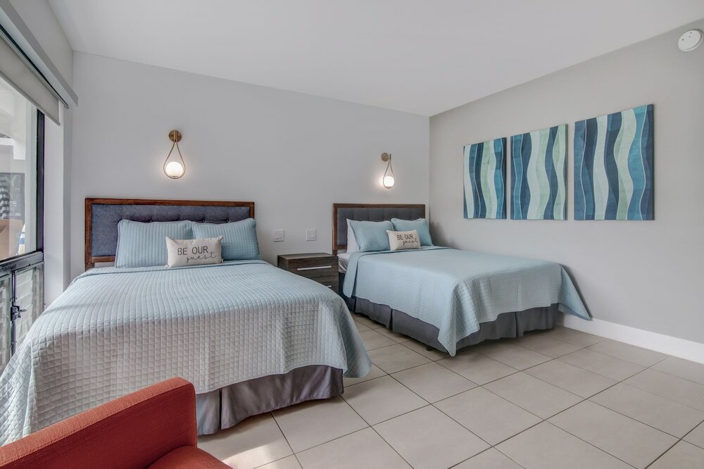 Deluxe Studio Suite, 2 Double Beds, Kitchen