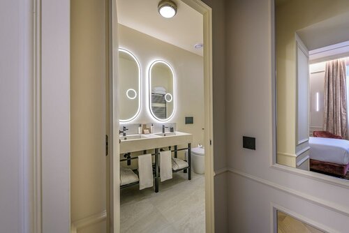 Двухместный номер «Делюкс» с 1 двуспальной кроватью в Palazzo Montebello