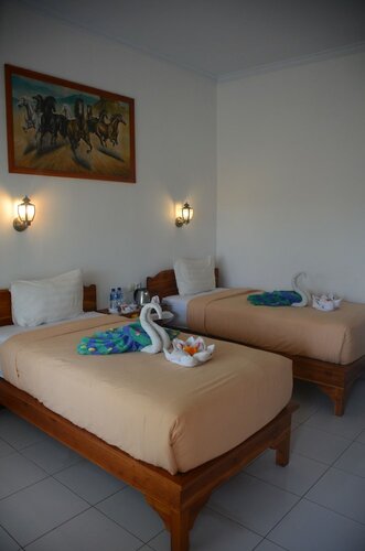 Стандартный двухместный номер с 2 односпальными кроватями в Mamaras Guest House