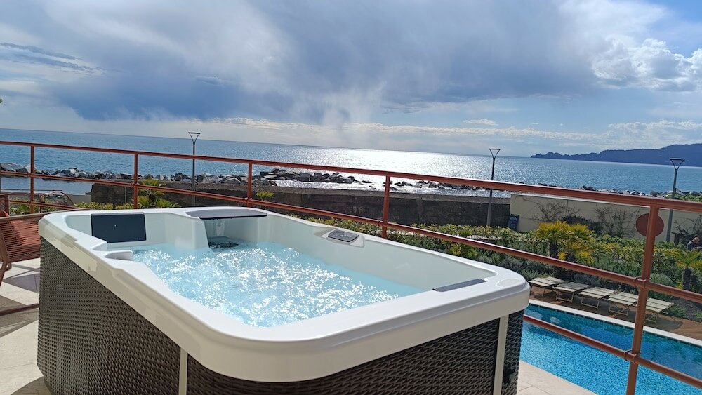 Camera Doppia, terrazza, vista mare (Portofino)