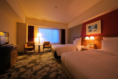 High Floor Twin Room, Ocean View, Non Smoking в Surfeel Hotel Wakkanai