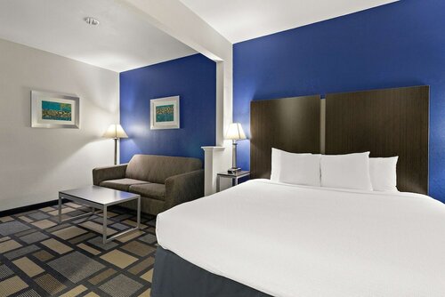 Suite, 1 King Bed with Sofa bed, Non Smoking, Refrigerator & Microwave (with Sofabed) в Best Western Galleria Inn & Suites
