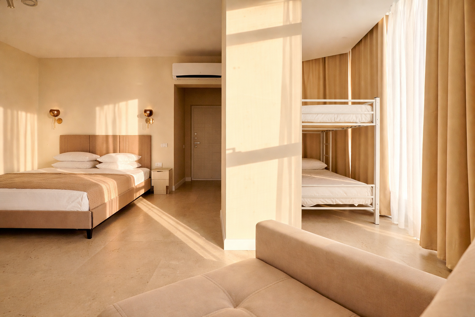 Панорамный семейный люкс