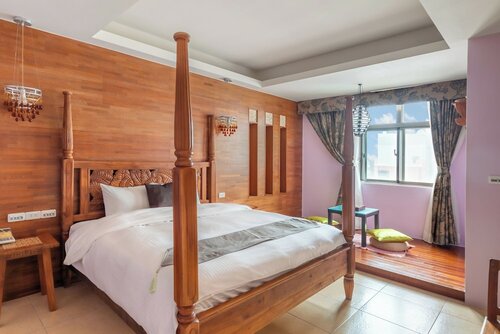 Двухместный номер «Делюкс» с 1 двуспальной кроватью в Shen's Village Hotel Bali