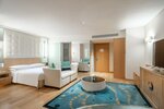 Клубная студия, 1 двуспальная кровать, вид на реку в Renaissance Shanghai Yu Garden Hotel