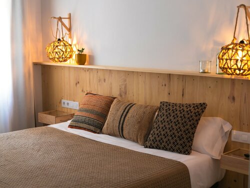 Трехместный номер в Hostal Sa Teula