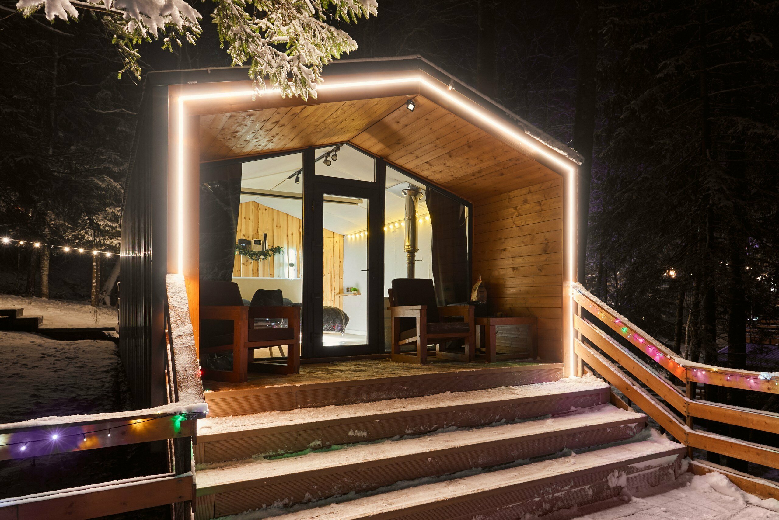 Домик с банным чаном «комфорт плюс»