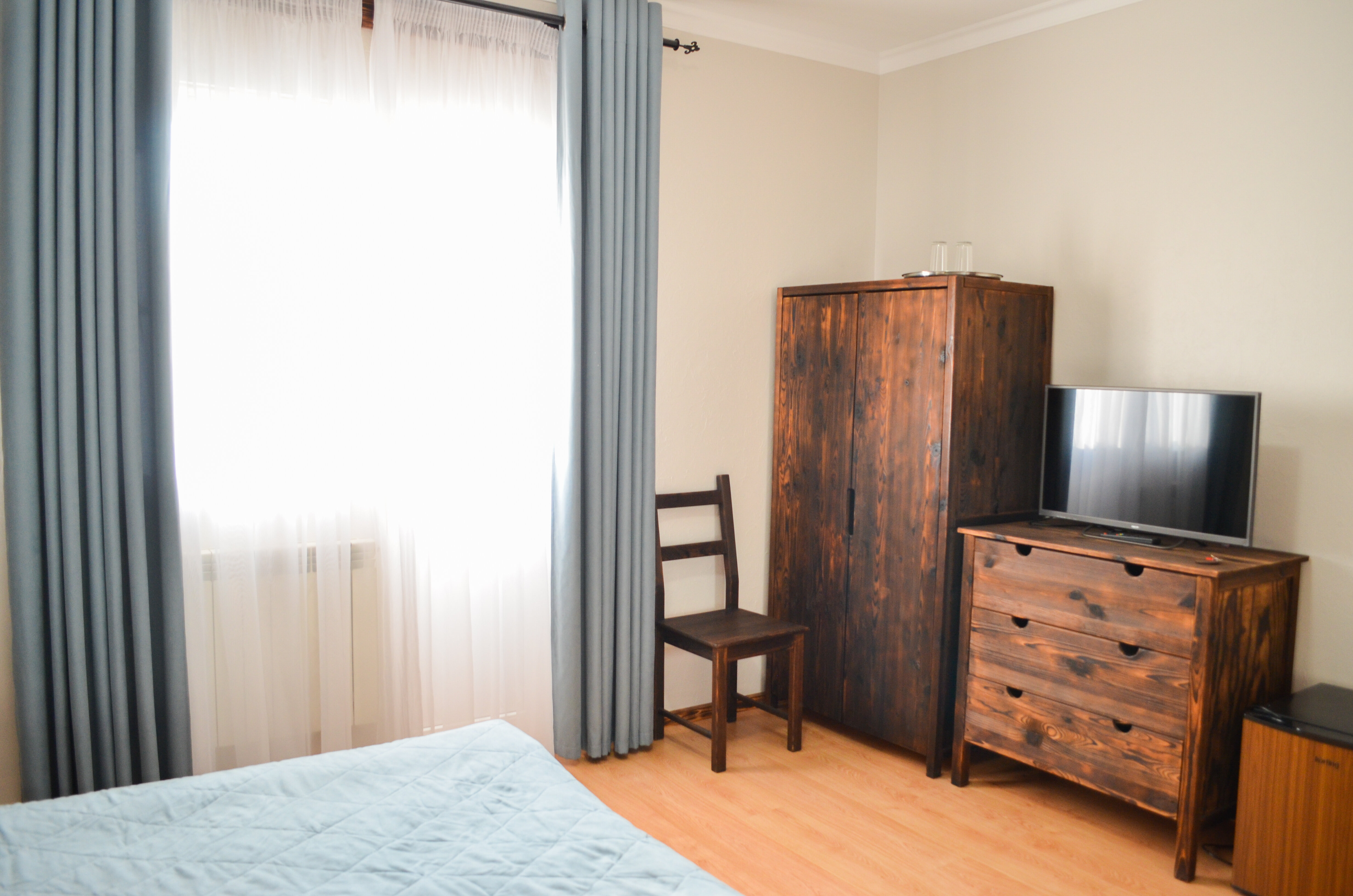 Стандарт с двуспальной кроватью и балконом