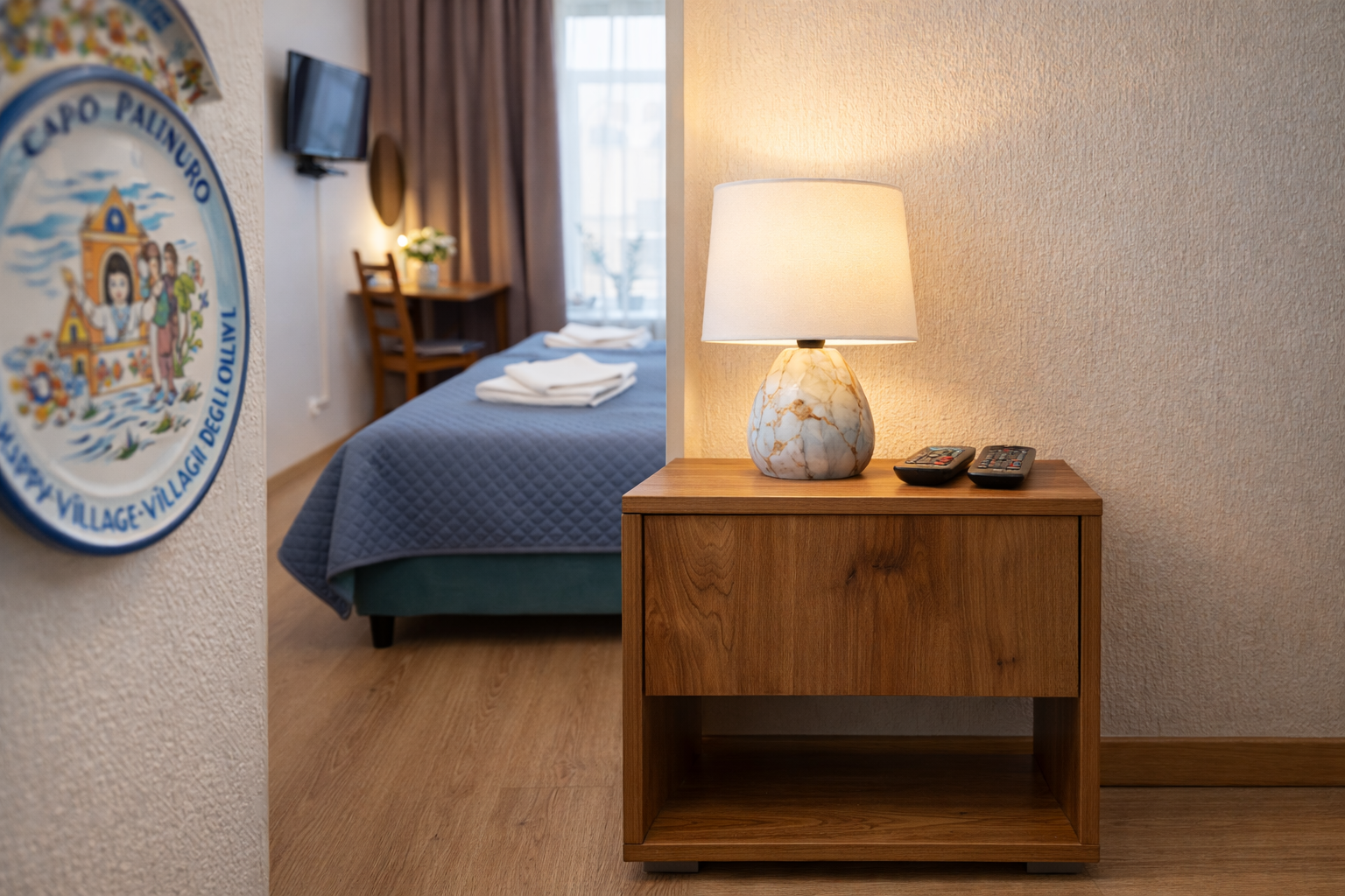 Улучшенный номер с кроватью размера «king-size» или 2 отдельными кроватями