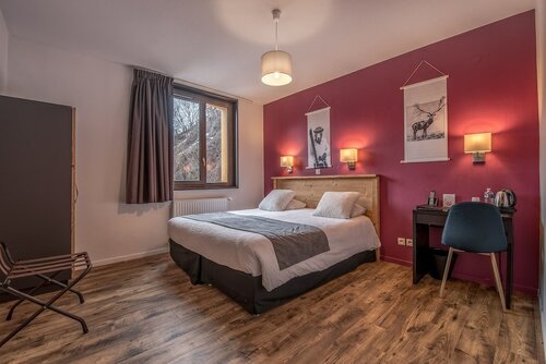 Двухместный номер с 1 двуспальной кроватью в Hotel Le Marintan