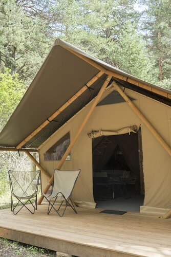 Палатка в Huttopia Versailles