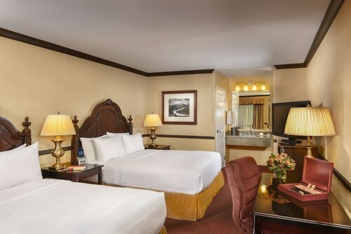 Студия-люкс, 2 двуспальные кровати «Квин-сайз» в Ayres Lodge Alpine